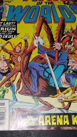 1976 Marvel Comic #37 "War Of The Worlds"