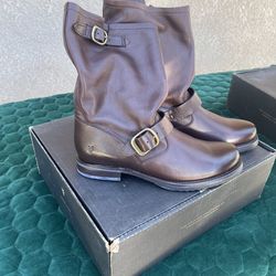 Leather Brown Fye boots