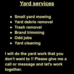 Yard Cleaning 