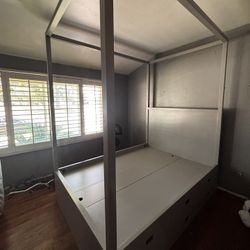 RH Full Platform Bed 