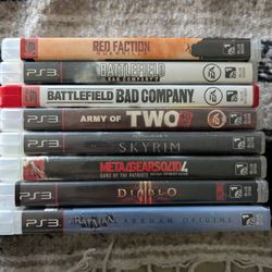 Lot Of PS3 Games Bundle/ Individual Sale