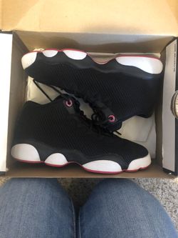 Black n pink Jordan’s