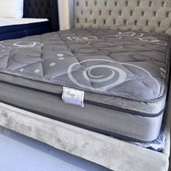 Great Price! Brand new mattress with upgraded Coils, edge support  King $498 Queen $348 Full $298 Twin $248