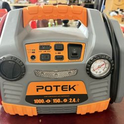 Jump Starter And Air Compressor All In One Heavy Duty Never Need To Call AAA Again