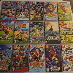 Nintendo Switch GAMES 
