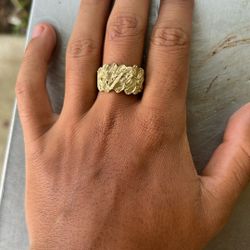 gold Nugget Ring