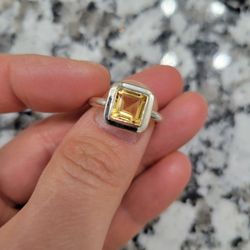 Citrine Ring 