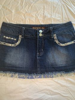 Denim skirt