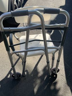 Walker And A Shower Chair