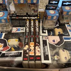 Funko Pops Demon Slayer 