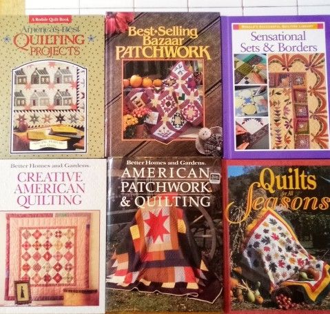 6 Quilting And Patchwork Books