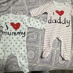 Baby Boy/Girl Bodysuit, Pajamas, Sleepers 60cm  0-3M