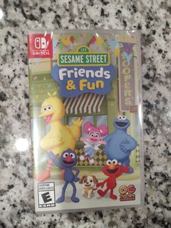 New Sesame Street Friends and Fun Nintendo Switch game