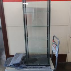 Glass Case With Doors