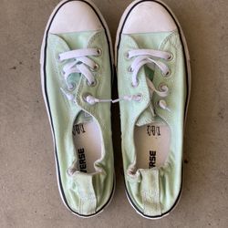 Women’s Size 10 Mint Green Converse Shoes
