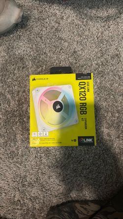 White Corsair iCUE LINK QX120 RGB | Expansion Kit x1