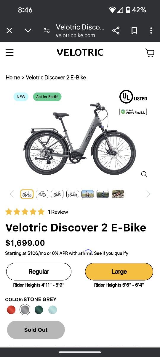 Velotric discover 2