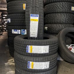 195/65/15 GOOD YEAR ASSURANCE ALL SEASON (4 TIRES NEW) INCLUDED INSTALLATION AND BALANCING