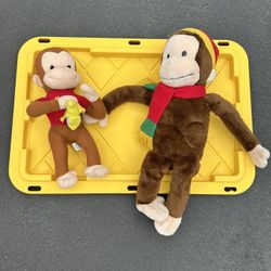 Curious George cartoon character Plush Stuffed Monkey