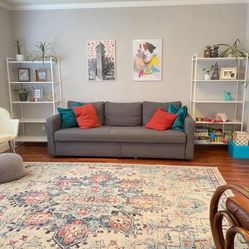 IKEA FRIHETEN Sleeper Sofa – Dark Gray