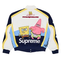 Supreme Spongebob Squarepants Racer Jacket