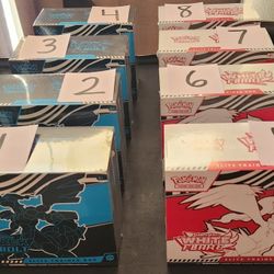 Pokemon Black Bolt, White Flare ETB