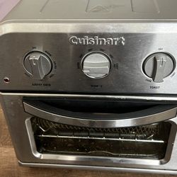 Cuisinart 6 In 1 AirFryer Toaster Oven Grill, Bake Etc. and timer.