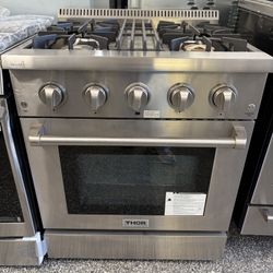 New Thor 30 inch dual fuel stove