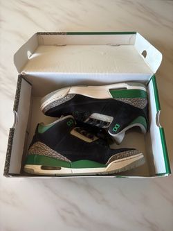 Jordan 3s Pine Green