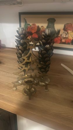 Christmas Candle Holders 