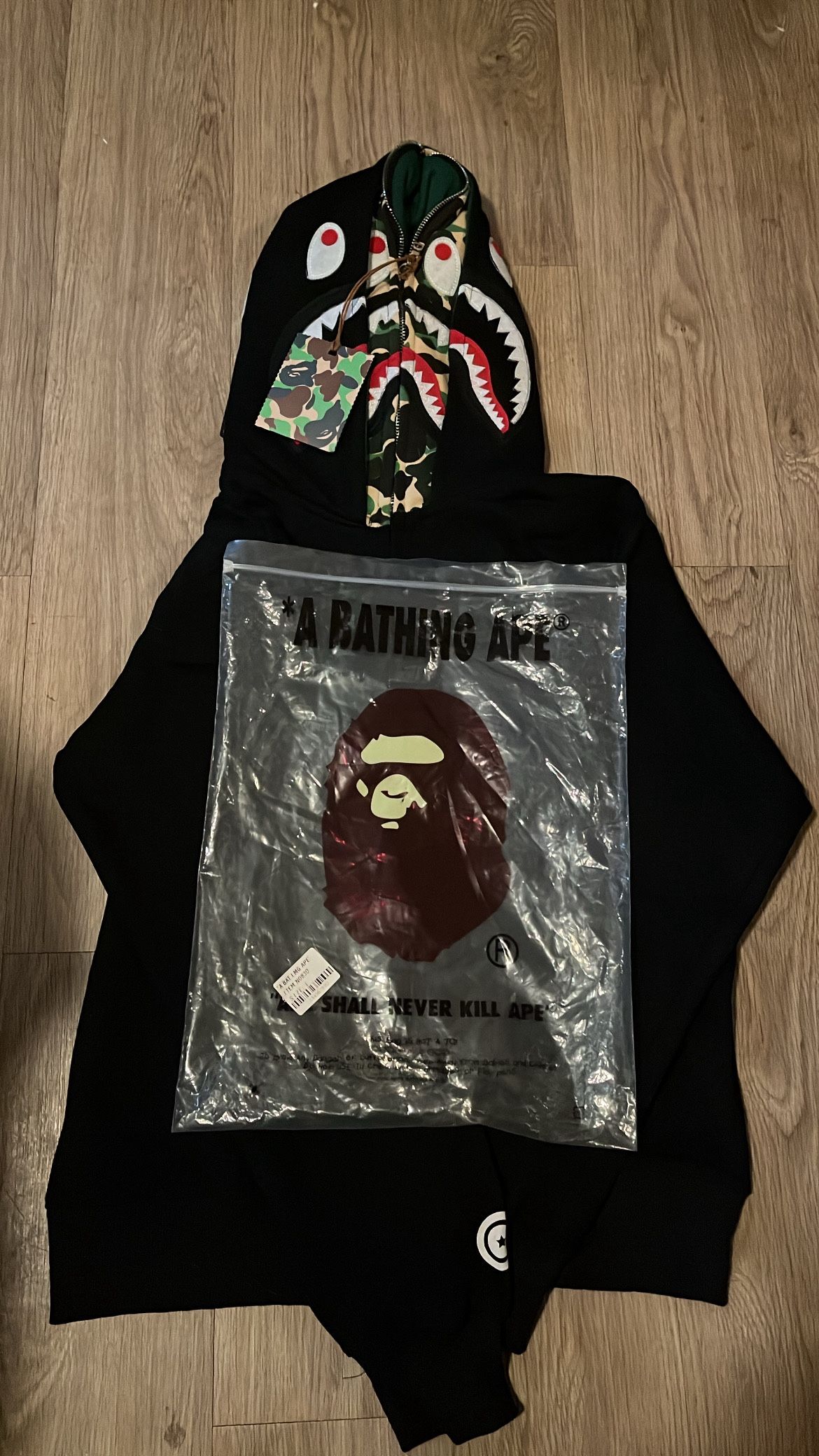 Black Bape Hoodie 
