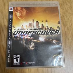 Need For Speee Undercover PS3