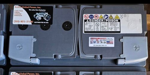 From the group-49AGM , new battery for car , 1-year warranty