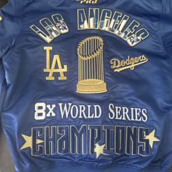 Dodgers 2024 Word series Champion Jacket 