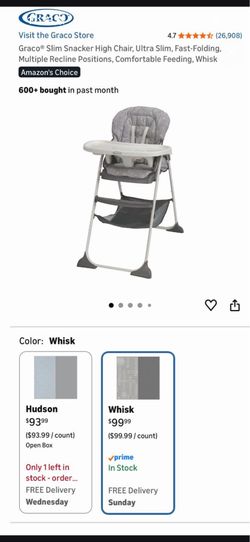 High chair
