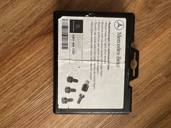 Mercedes Wheel Locks - Genuine Mercedes 001(contact info removed)