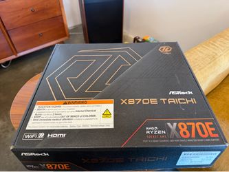 ASRock X870E TAICHI AM5 AMD X870E Extended ATX Motherboard