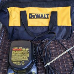 DeWalt Battery, Charger & Tool Bag