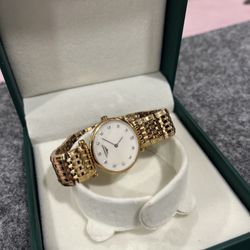 Longines Women Watch Diamond Dial 
