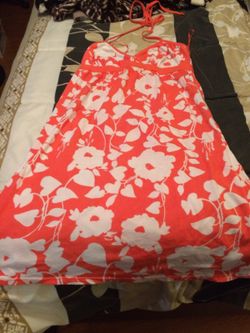 Flower sundress or beach cover-up