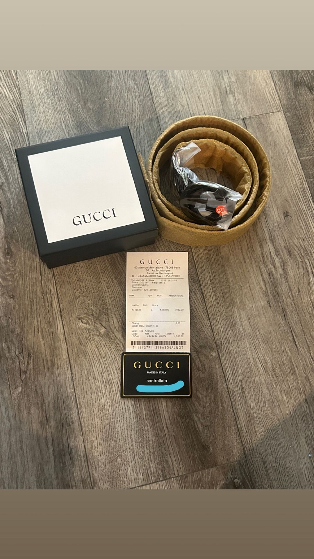 Rep Gucci Belt