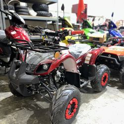 Utility 125cc ATV 7” tires + FREE Helmet 