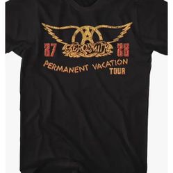 Aerosmith Summer 87-88  Unisex T-Shirt Large
