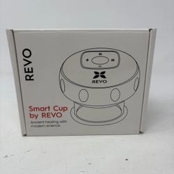 REVO Smart Cup Cupping Massager Black Wireless Rechargeable Therapy Compact