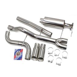 Rev9 CB-208A FlowMaxx Stainless Exhaust System, 76mm Pipe For Ford Fiesta ST 1.6L 2014-19