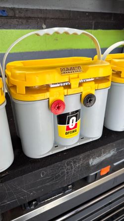 Optima Yellow Top Battery D34/78 Versatile Dual Purpose Deep Cycle AGM Car Truck Battery. Bateria Para Carro Camioneta  PRICE IS FIRM. Optima Yellow T