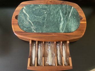 Vintage Hampton Home Marble cheeseboard