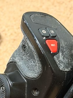 Blackmagic camera hand grip