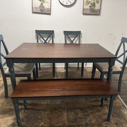 Table And Chair /6 People !!