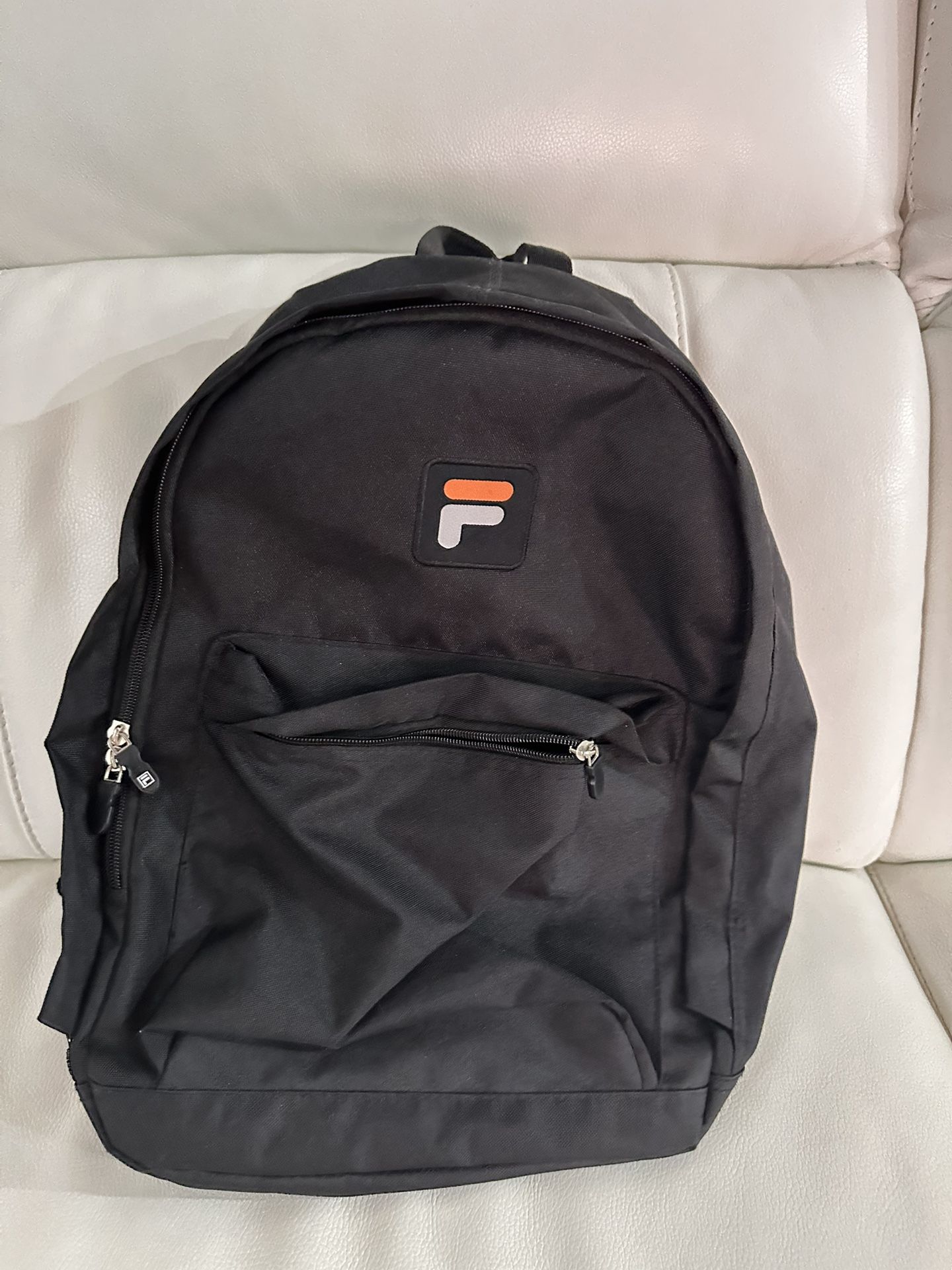 Fila Black Backpack – Lightweight & Practical – Like New!